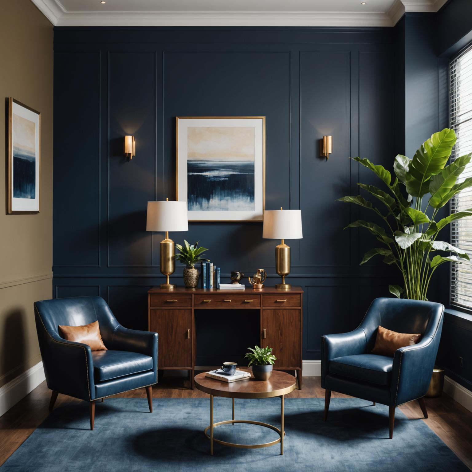 A quiet client consultation lounge at Vista Reclaim Advisors